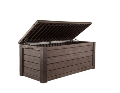 Westwood 150 Gallon Resin Large Outdoor Storage Box for Patio Furniture, Outd...