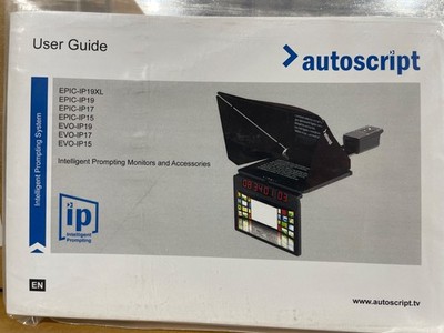 Autoscript EVO-IP On-Camera Package with 17'' Prompt Monitor/Teleprompter