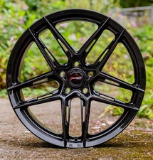 4x20" JAGUAR XF 2015-2026 VELOCITY VF9 FLOW FORMED GLOSS BLACK 8.5J ALLOYS