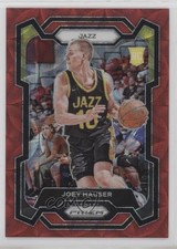 2023-24 Panini Prizm Choice Red Prizm 83/88 Joey Hauser #293 s3g