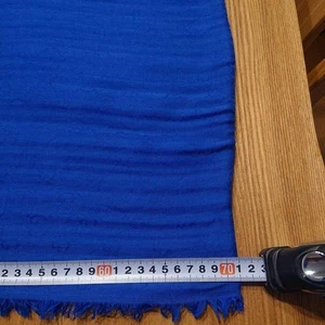 Étole GUCCI bleue (coton rayonné) #QO308X