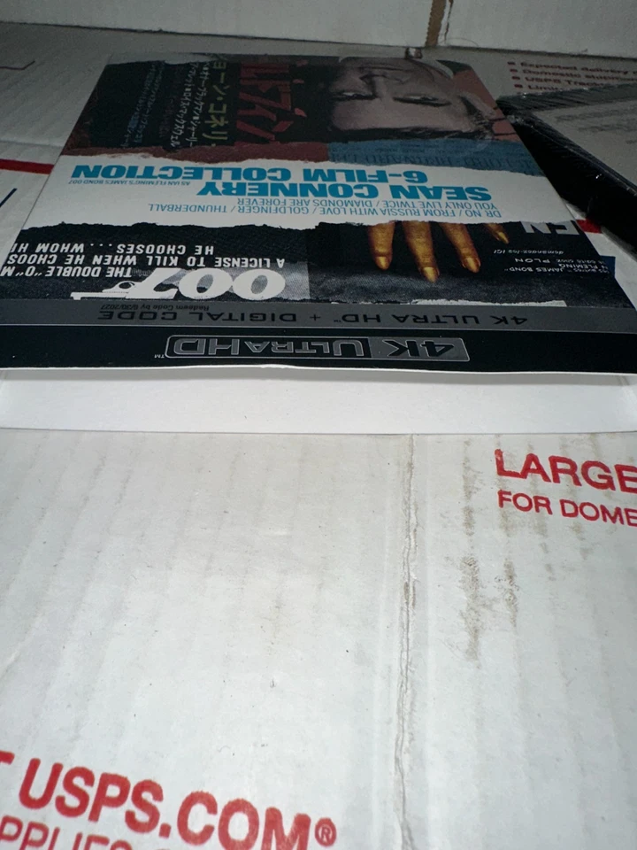 James Bond: Sean Connery 6-Film Collection (4K UHD Blu-ray) new sealed - Image 4 of 4