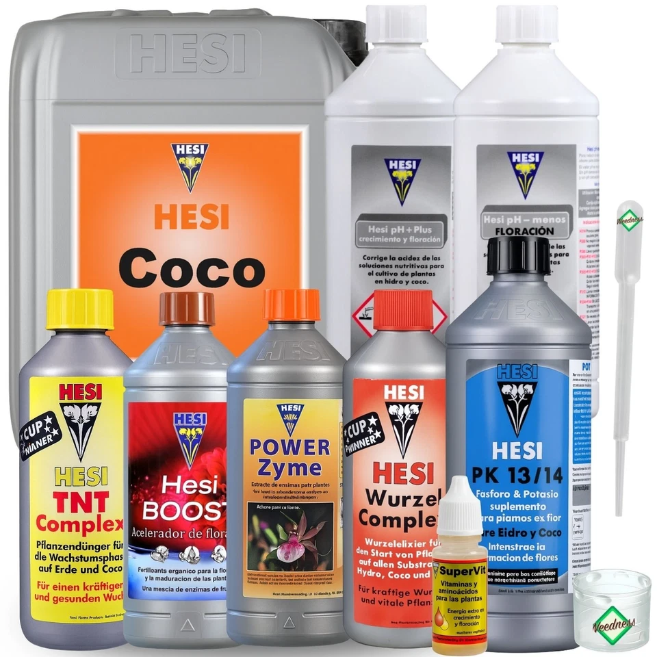 Hesi Dünger Mineralisch Starter Set Grow Anbau Indoor Outdoor Kit Garten Pflanze - Bild 4 von 4