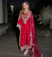 PUNJABI SHARARA PLAZZO KURTI PLAZZO SALWAR KAMEEZ SUIT WOMEN READY MADE DESIGNER