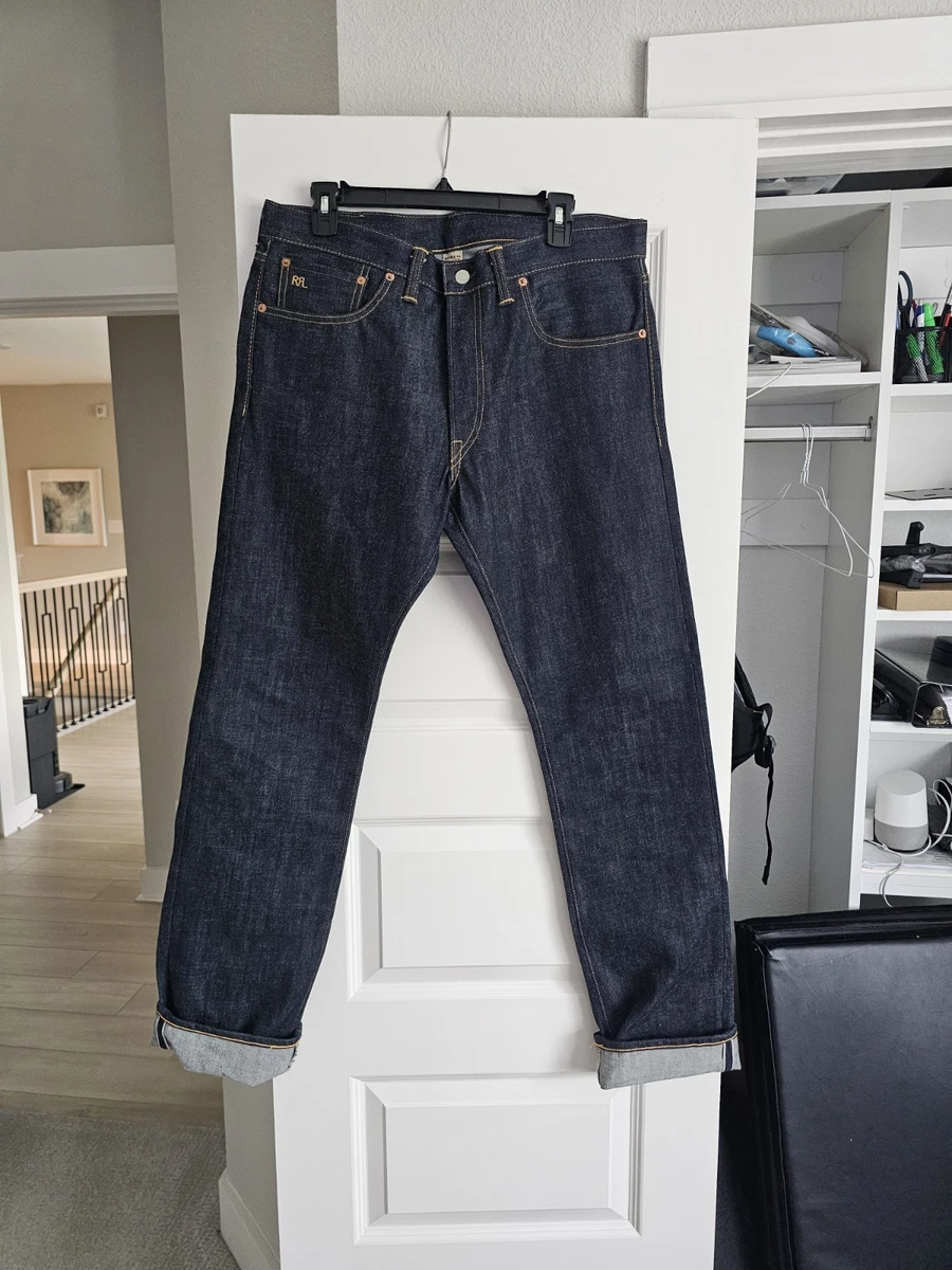 RRL Regular 34 Size Jeans for Men in 32 Inseam for sale | eBay
