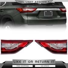 Tail Lights Lamps For Chevy Traverse 2018-2021 Rear Inner LED Left+Right Side