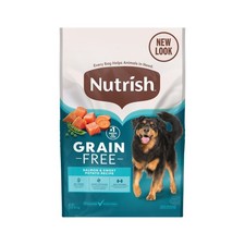 Nutrish Grain Free Dry Dog Food, Salmon  Sweet Potato Recipe, 23 lb. Bag Ra...