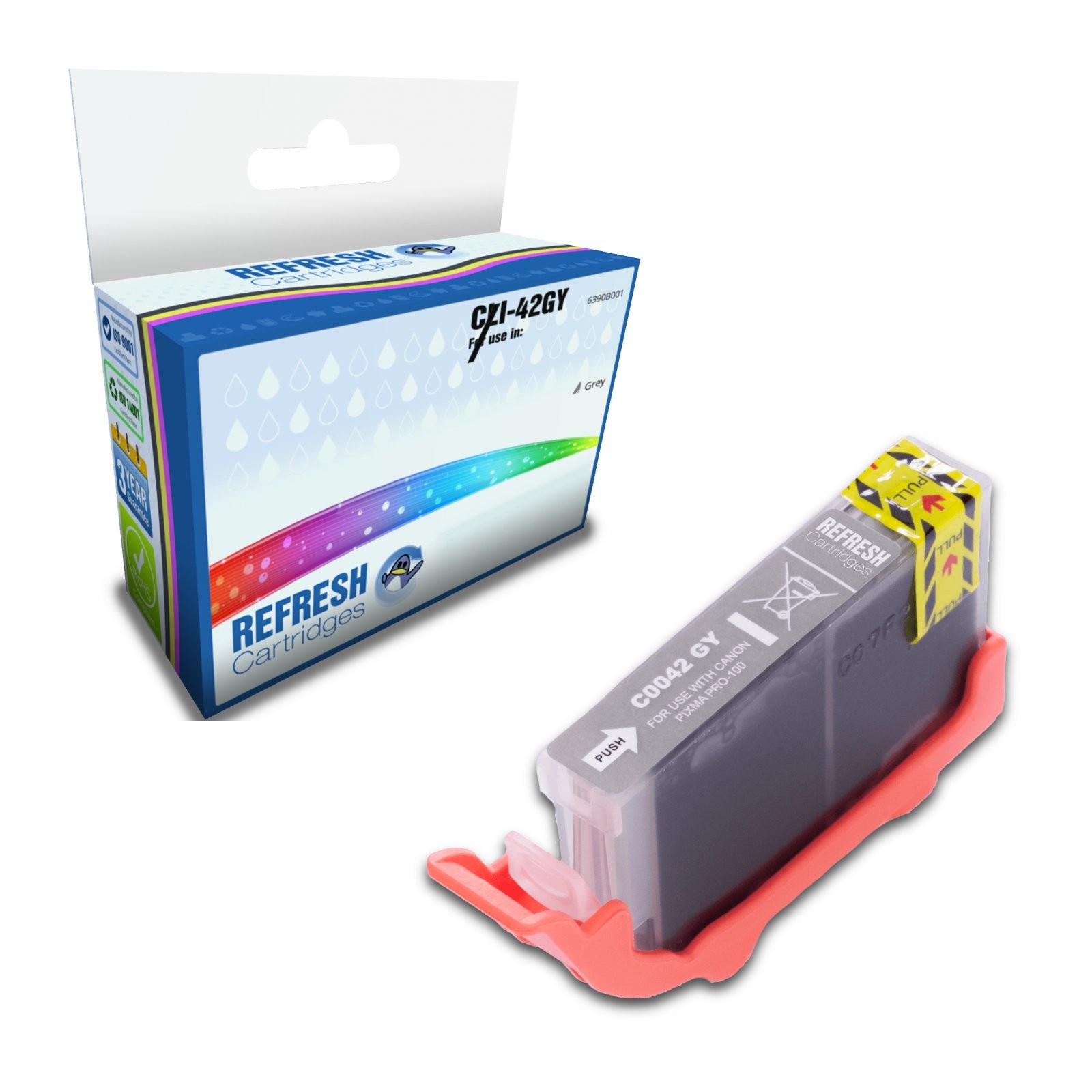 Refresh Cartridges Grey CLI-42GY Ink Compatible With Canon Printers