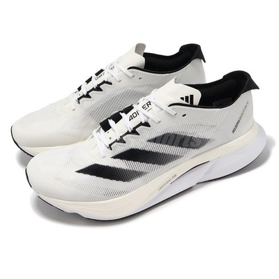 adidas Adizero Boston 12 M White Black Metallic Men Marathon