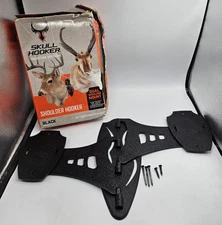 Skull Hooker Dual Shoulder Mount Black Powder Coat - SMALL/MEDIUM  SKH-DSM-BLK