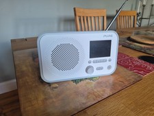 Pure Elan E3 Portable Digital DAB/DAB+/FM Digital Radio Grey & White Excellent
