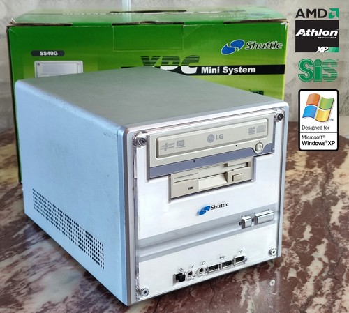 Shuttle XPC SS40G Retro Windows XP Mini PC (Boxed)