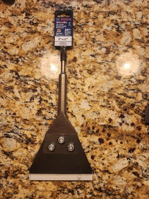 BOSCH 5''x11'' Tile, Mortar, Vinyl Floor Scraper BULLDOG HS1418 2610058639 *NEW*