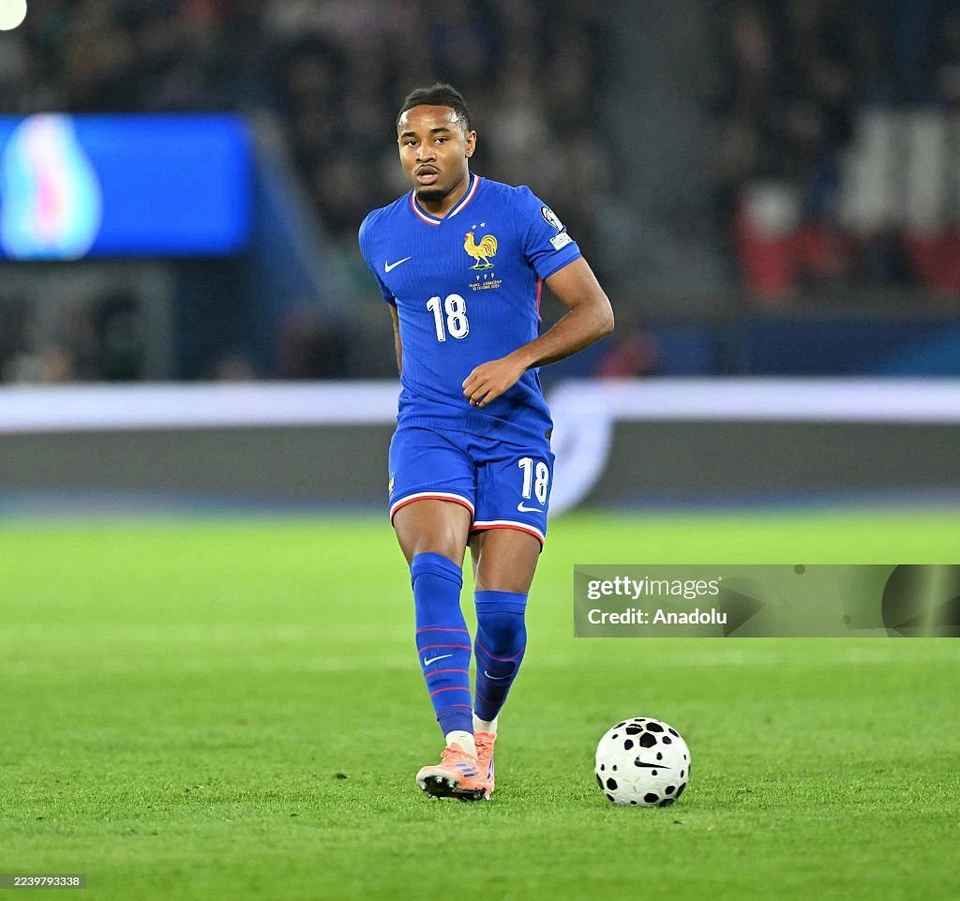 Nike France 2024 Christopher Nkunku #18 Player Issue Soccer Team Shorts Mens M S - Image 3 of 4