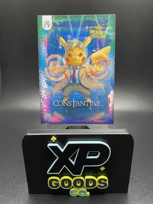 Pikachu Poncho Sparkle Holo Box Hit Cracked Ice Pokemon Constantine