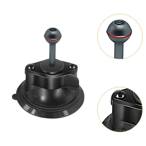 Car Suction Cup Mount Versatile Sturdy Professional Quick Release Heavy - Picture 5 of 7