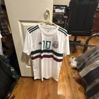 Adidas Mexico National Team Soccer Jersey Giovanni Dos Santos Signed Adult Large