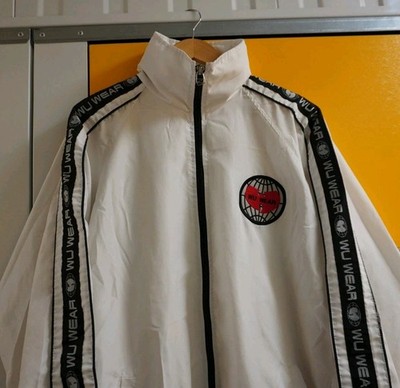 [L] Vintage Wu Wear 1997 Tracktop Trainingsjacke Rare Sample Selten Wu Tang Clan