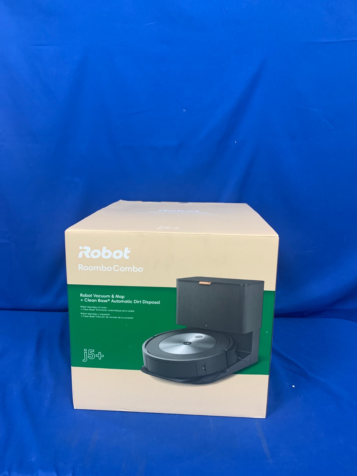 iRobot Roomba Combo j5+ Robot Vacuum & Mop - Graphite - NEW-J557020