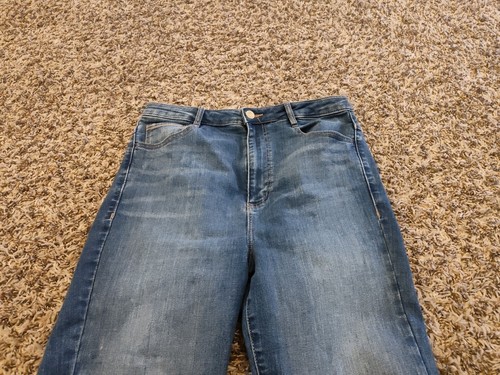 Garage Jeans Womens Juniors 11 High Rise Skinny Medium Wash Cotton Stretch Denim - Picture 5 of 10