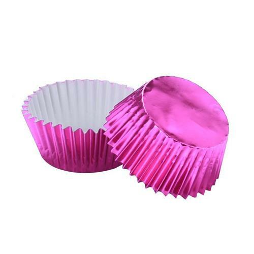 VDL METALLIC CUPCAKE CASES FOIL METALLIC Premium Quality Greaseproof Baking - Picture 16 of 16