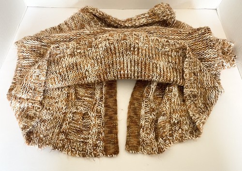 Daytrip Pullover Überwurf Größe Large mehrfarbig braun geknöpft Oberteil kurze Dolmanärmel - Bild 22 von 23