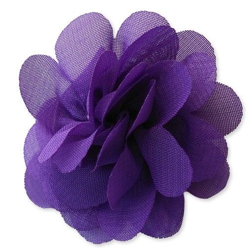 Tela PÚRPURA Flores ARTESANAL Pegamento/Costura Embellecimiento Apliques Prenda Cabello Hágalo usted mismo - Imagen 19 de 36