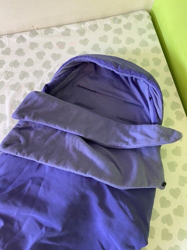 Quinny Cosy Toes Footmuff Sleeping Bag - Buzz Moodd or Zapp Prams - Purple Pace - 第 12/16 張圖片