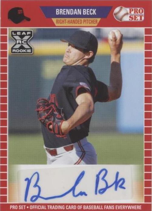 2021 Leaf Pro Set Baseball Blaster - Brendan Beck #PS-BB2 - 1 of 1