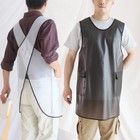 Unisex Transparent Apron Household Kitchen Waterproof Oil-Proof Plastic TPU Apro
