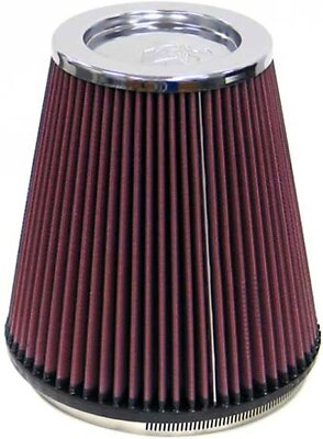K&N Universal Clamp-On Air Intake Filter: High Performance, Premium, Washable,