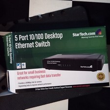 StarTech Ethernet Switch 5-Port 10/100 Deskto...
