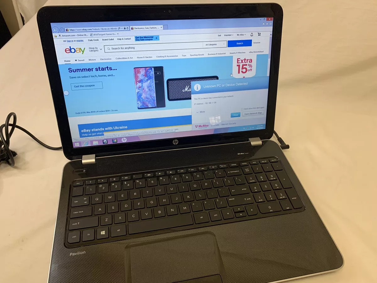 HP Pavilion 15.6” Windows 8 Laptop 8 GB Ram AMD A10-5750APU