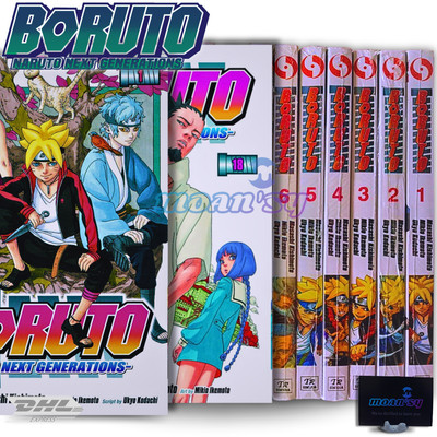 Boruto Next Generations Manga Vol 1-18 English Full Set Comic Masashi Kishimoto