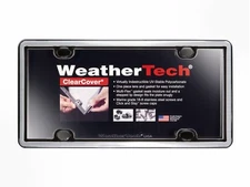 WeatherTech ClearCover License Plate Cover - Durable Frame - 1 Pack - 17 Colors!