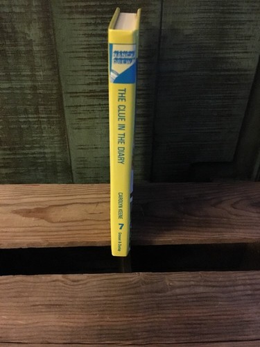 Hardcover Nancy Drew Mystery Stories #7 The Clue In The Diary By Carolyn Keene - Picture 2 of 3