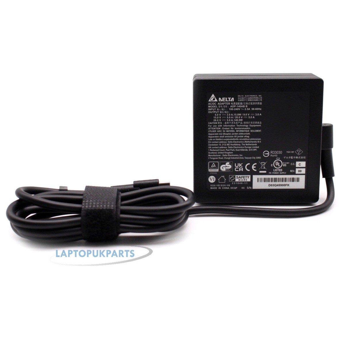 Laptop USB Type-C Charger For Lenovo Thinkpad T570 140W Quick
