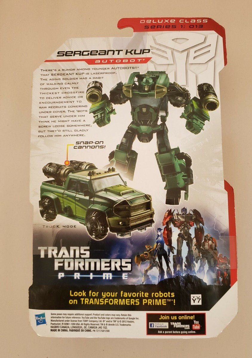 Transformers Prime Robots In Disguise 013 Sergeant Kup - Deluxe China Transformers Prime Robots In Disguise 013 Sergeant Kup - Deluxe China