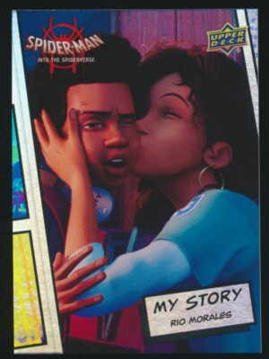 MS-15 RIO MORALES 2022 UD Spider-Man Into the Spider-Verse MY STORY | eBay