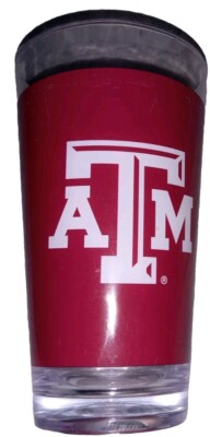 NCAA Texas A&M Aggies ''6 1/8'' Inches Tall Drinking Cup MRL Sports ''20oz''
