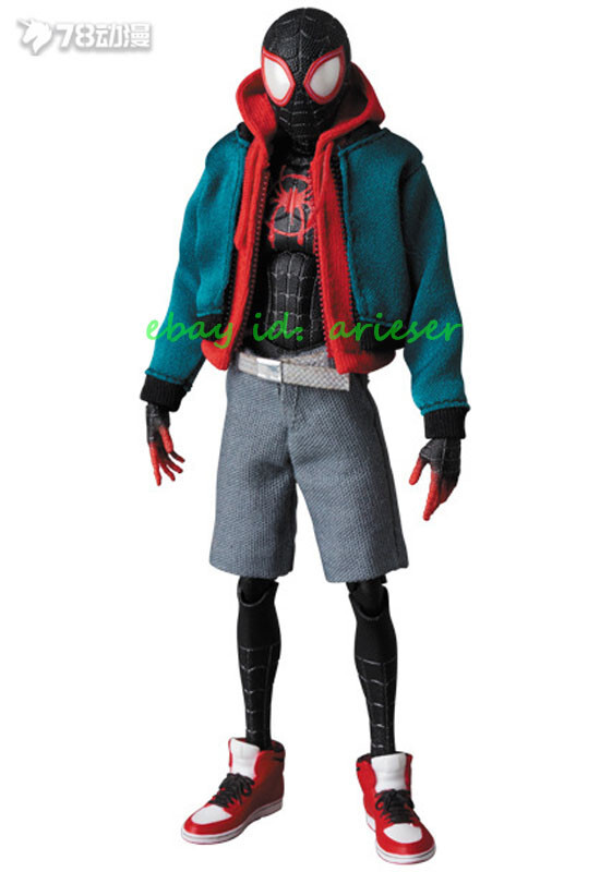 MAFEX　NO　107 SPIDER-MAN マイルスモラレス マフェックス MAFEX Miles Morales Figure | Buy Medicom Toys at Plaza Japan