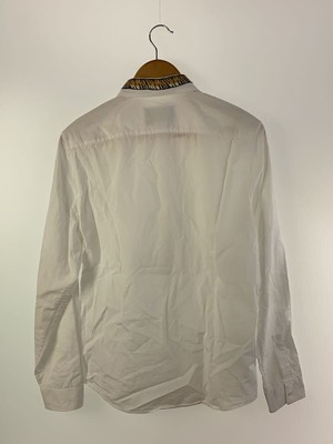 GUCCI Tiger Embroidered Long Sleeve Shirt 40 Cotton WHT | eBay 
