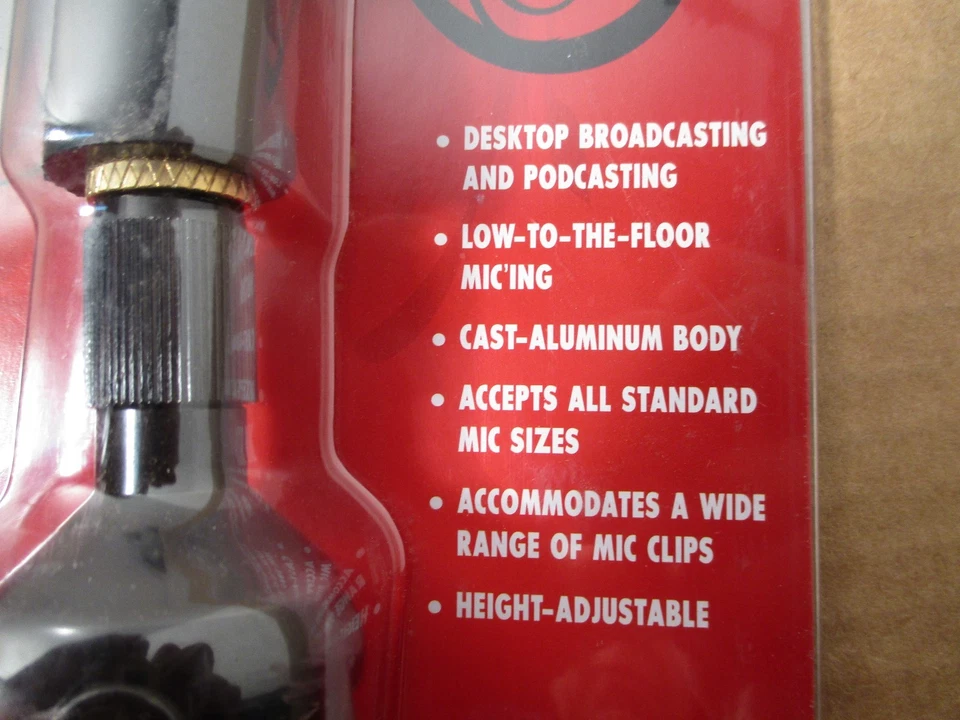 Proline PLDMS1 Desktop Microphone Stand New - Image 4 of 4