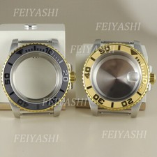 Cassa orologio Submariner vetro zaffiro SUB nh35 acciaio inox per Seiko nh34nh35