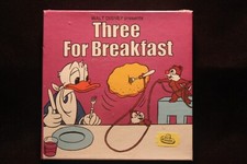 THREE FOR BREAKFAST Vintage Super 8mm 200' Reel Walt Disney Color Spanish SEALED