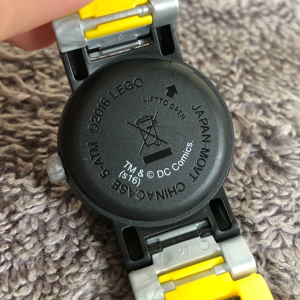 Lego DC Unisex Niños Superhéroes Batman Minifigura Eslabón Reloj de Cuarzo con Caja Foto 4 de 4