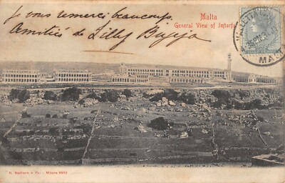 Carte Postale Ancienne Malte - Souvenir De Malta - Années 1910 - Très Bon état