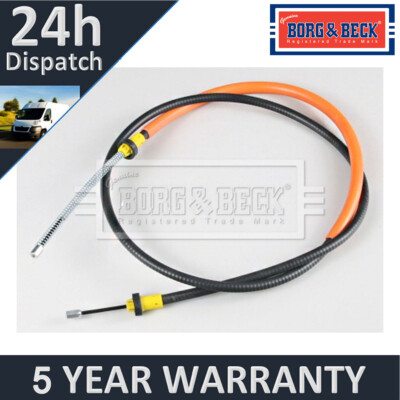 Fits Dacia Duster 2013-2015 1.2 1.5 dCi Hand Brake Cable Rear Borg & Beck