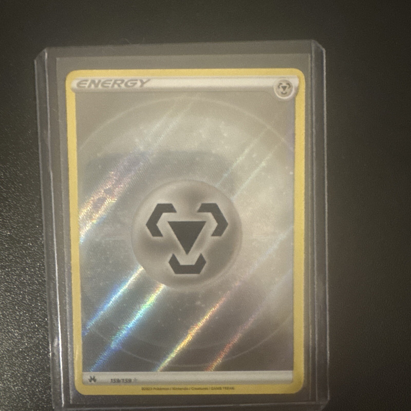 Pokémon TCG Metal Energy 159/159 Textured Reverse Holo Crown Zenith NM/M