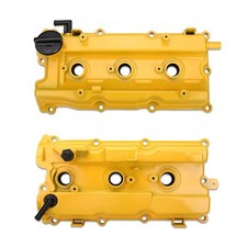 red-alu Engine Valve Cover Set with Bolts  Oil Cap  Gaskets  Spark Plug Tube